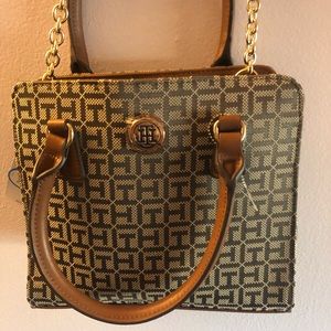 Tommy Hilfiger monogram cross body bag